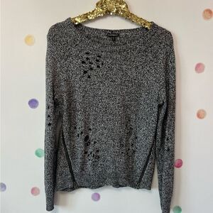 Express Destructed Sweater